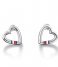 Tommy Hilfiger Earring Open Heart Stud Earring Zilverkleurig (TJ2700909)